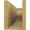 Ekena Millwork 6in. W x 8in. H x 24in. L Carmel Woodgrain TimberThane Rafter Tail, Primed Tan RFTUR06X08X24CARRCPR - alternate 3